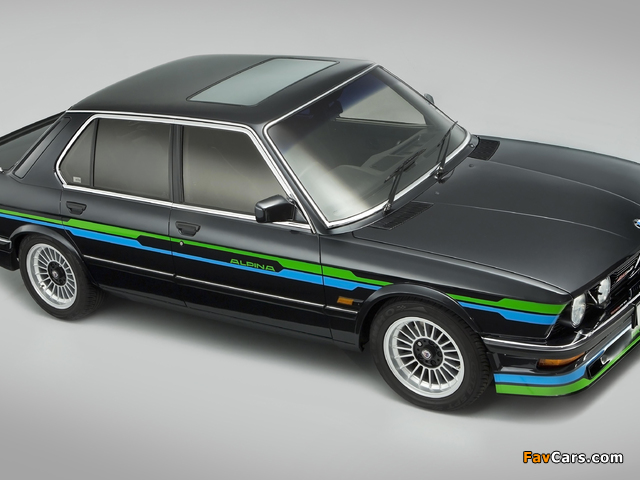 Alpina BMW B10 3.5 UK-spec (E28) 1985–87 photos (640 x 480)