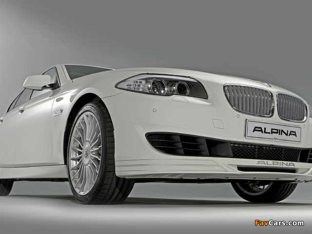 Alpina BMW B5 Bi-Turbo Limousine UK-spec (F10) 2010–13 images (640 x 480)