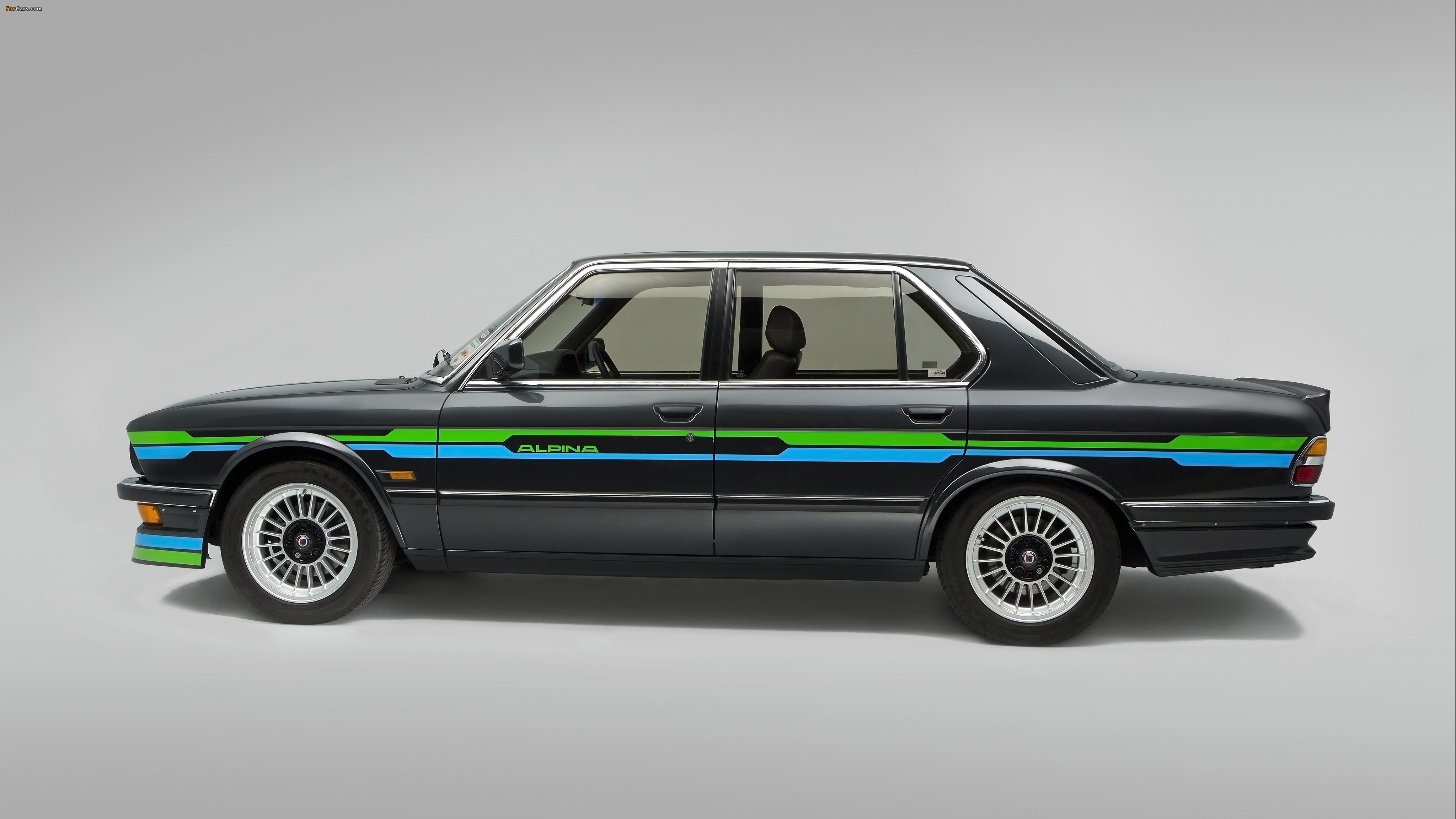 Images of Alpina BMW B10 3.5 UK-spec (E28) 1985–87 (4096 x 2305)