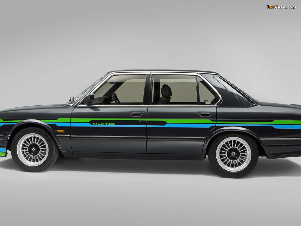 Images of Alpina BMW B10 3.5 UK-spec (E28) 1985–87 (1024 x 768)