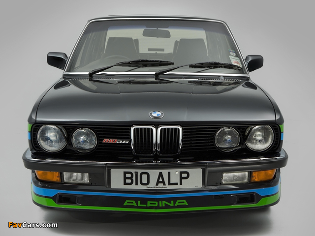 Photos of Alpina BMW B10 3.5 UK-spec (E28) 1985–87 (640 x 480)