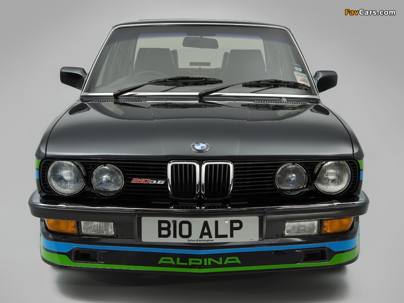 Photos of Alpina BMW B10 3.5 UK-spec (E28) 1985–87 (800 x 600)