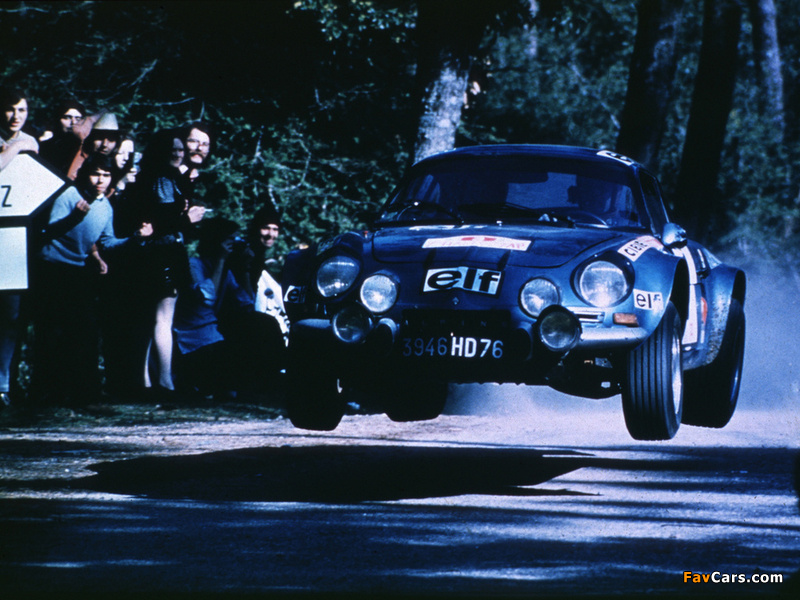 Renault Alpine A110 Rally Car photos (800 x 600)