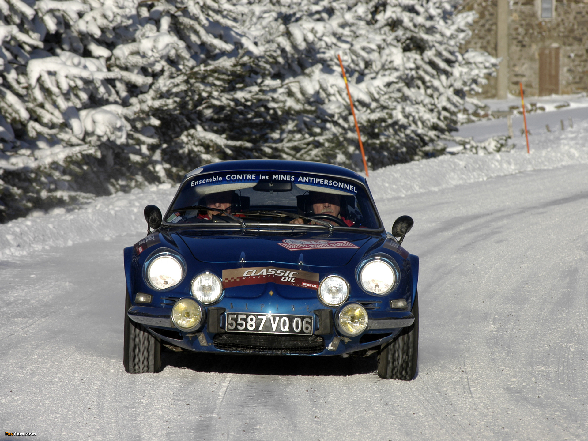 Renault Alpine A110 Rally Car wallpapers (1920 x 1440)