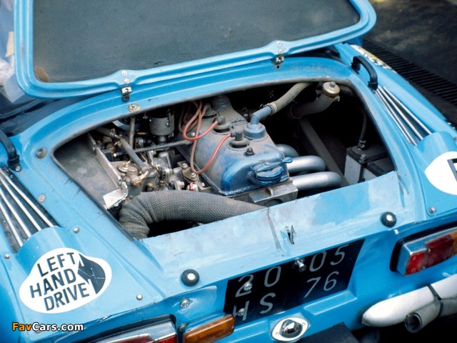 Renault Alpine A110 Rally Car pictures (640 x 480)