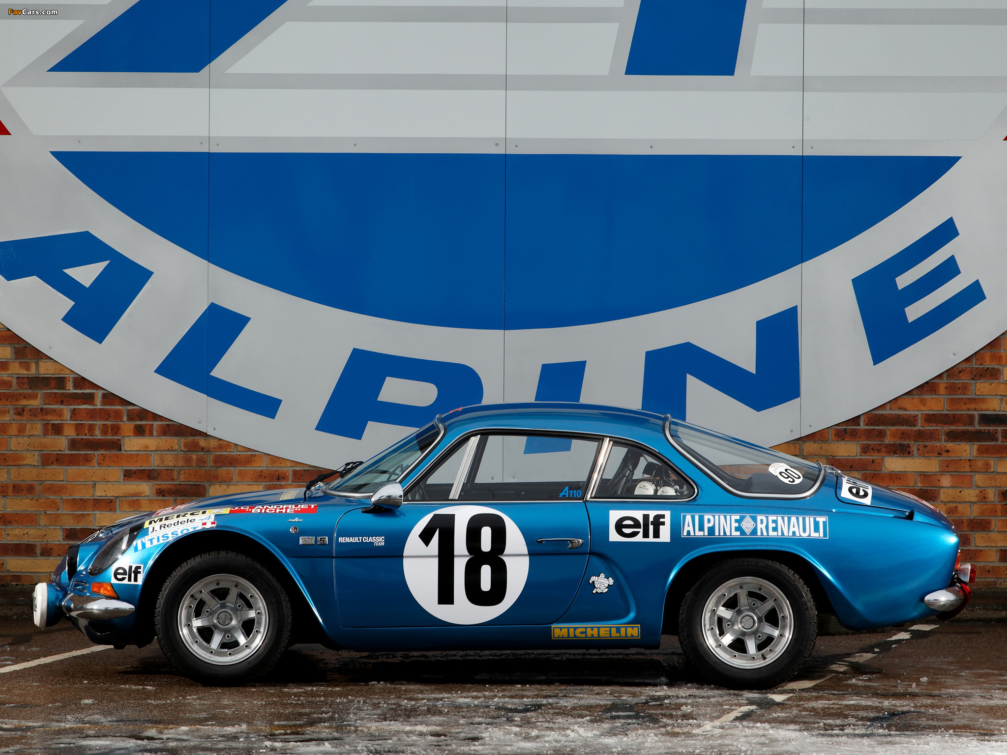 Renault Alpine A110 Rally Car wallpapers (2048 x 1536)