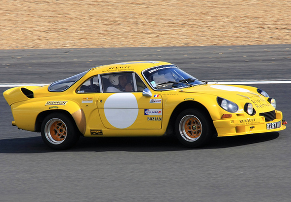 Pictures of Renault Alpine A110 1800 Group 4 1973–77