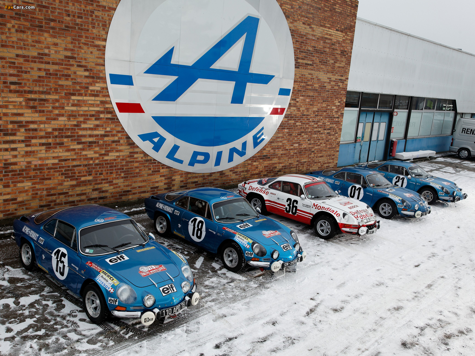 Renault Alpine A110 Rally Car wallpapers (1600 x 1200)