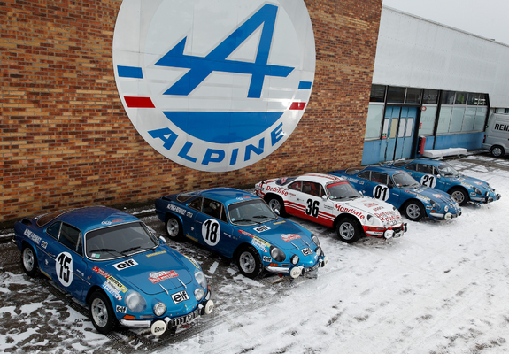 Renault Alpine A110 Rally Car wallpapers