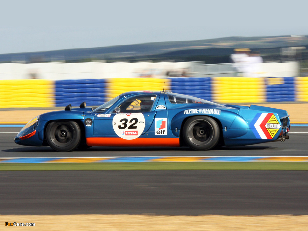 Renault Alpine A210 (1966–1969) wallpapers (1024 x 768)