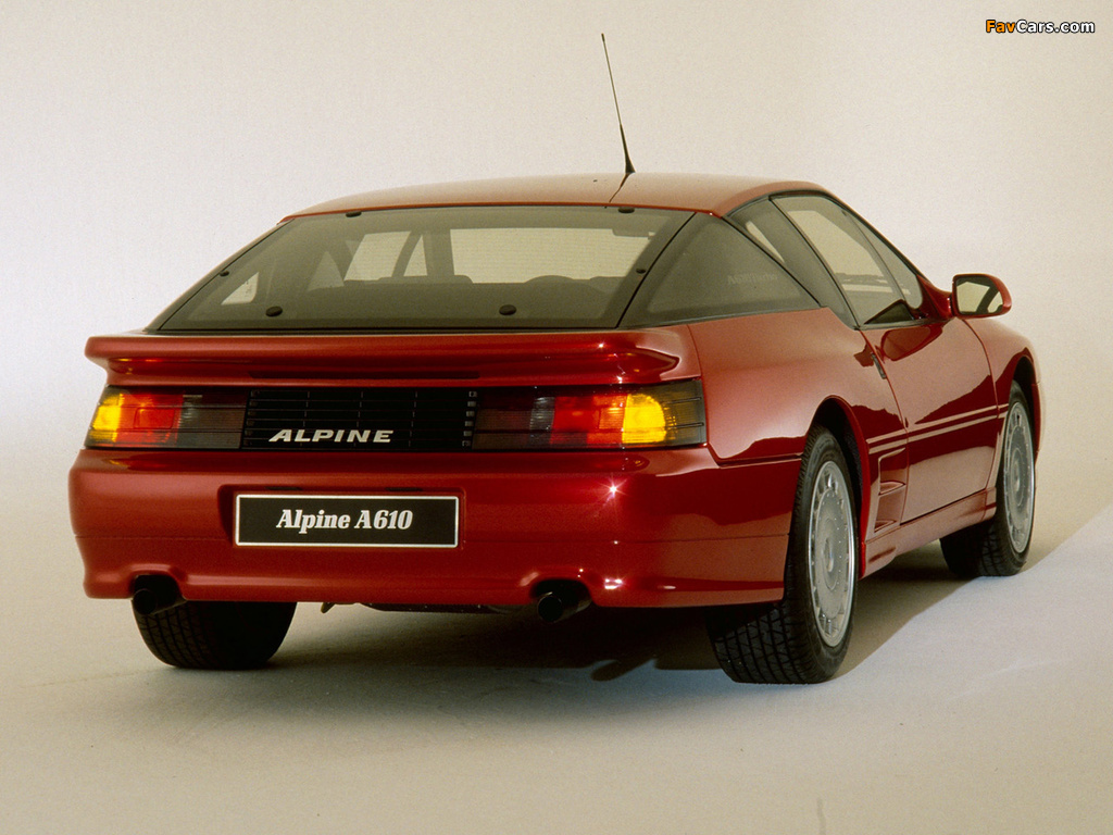 Renault Alpine A610 (1991–1995) images (1024 x 768)