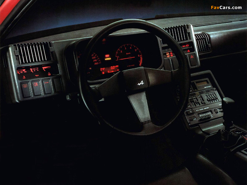 Renault Alpine GTA V6 Turbo (1985–1991) photos (800 x 600)