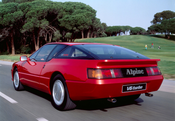 Renault Alpine GTA V6 Turbo (1985–1991) pictures