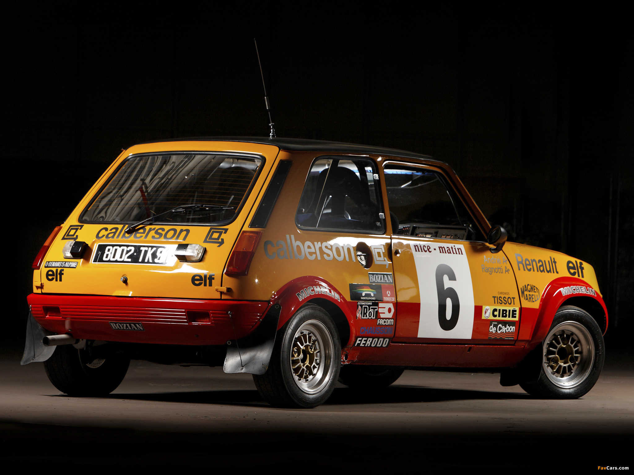 Renault 5 Alpine Rally Car (1977) images (2048 x 1536)