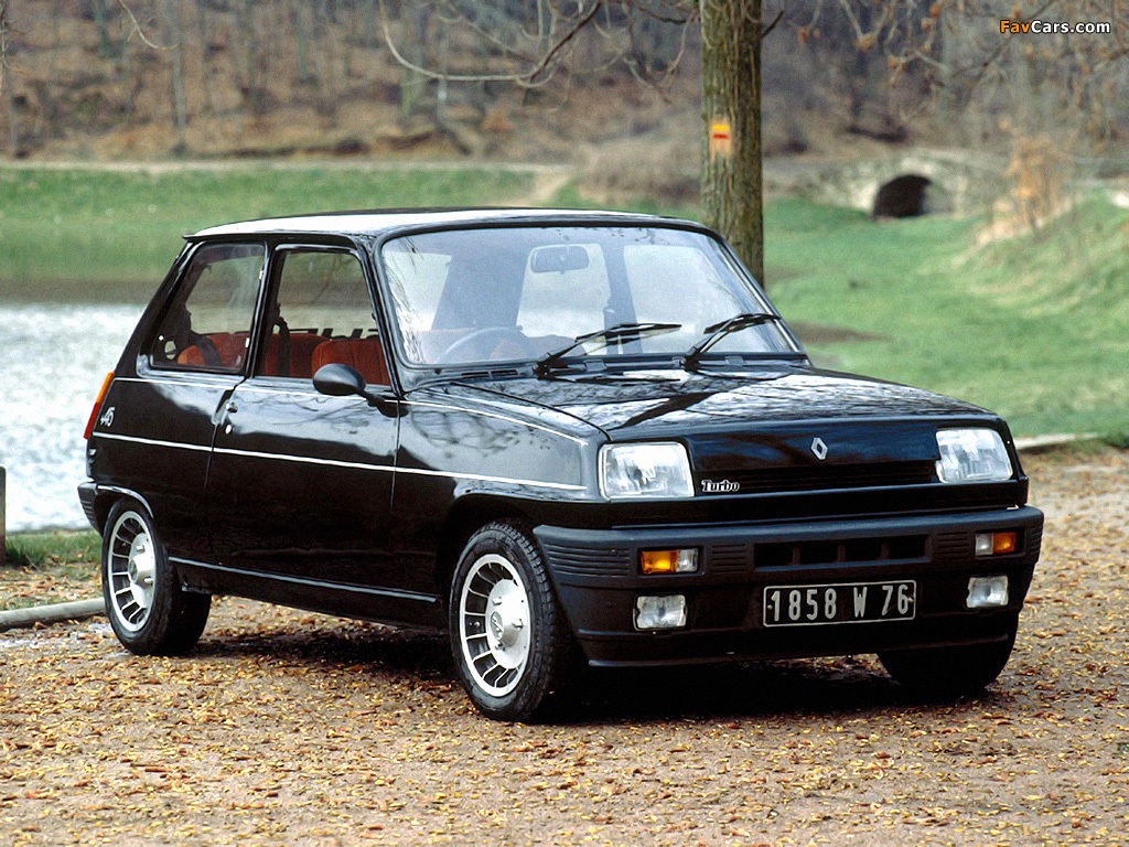 Renault 5 Alpine Turbo (1982–1984) wallpapers (1024 x 768)