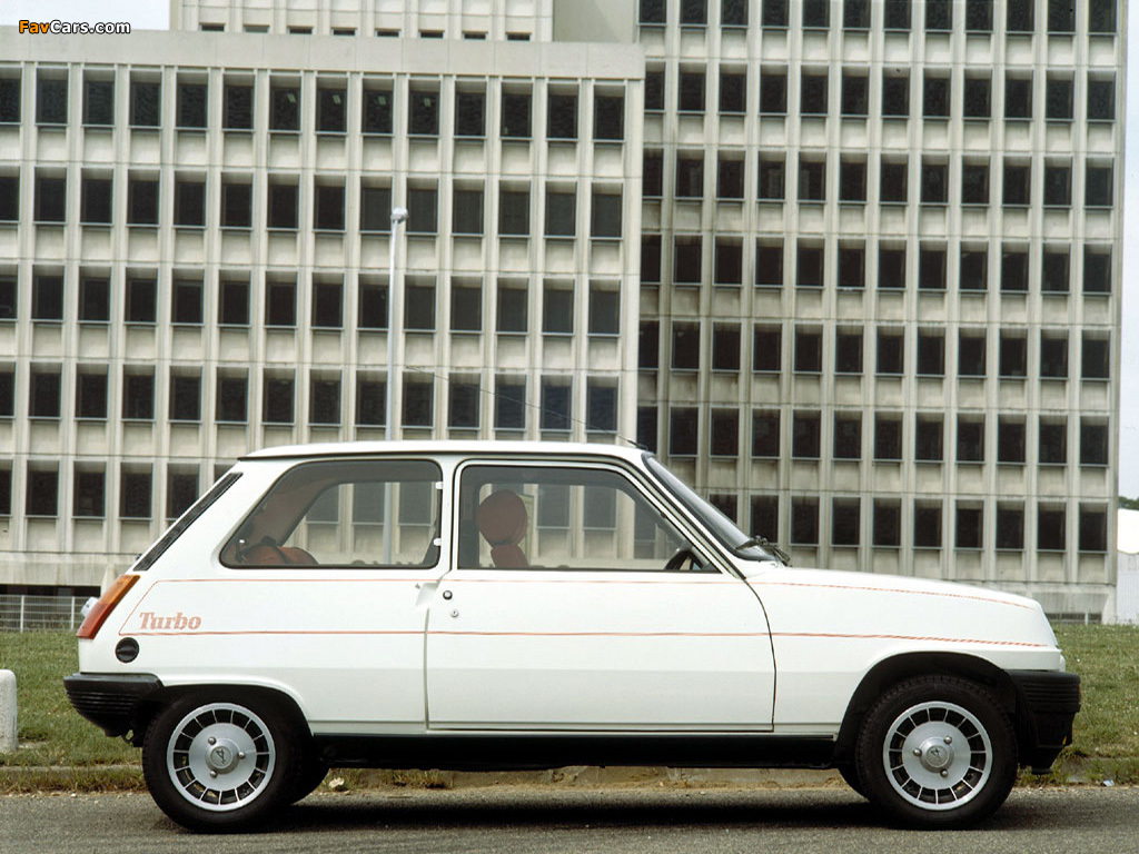 Renault 5 Alpine Turbo (1982–1984) pictures (1024 x 768)