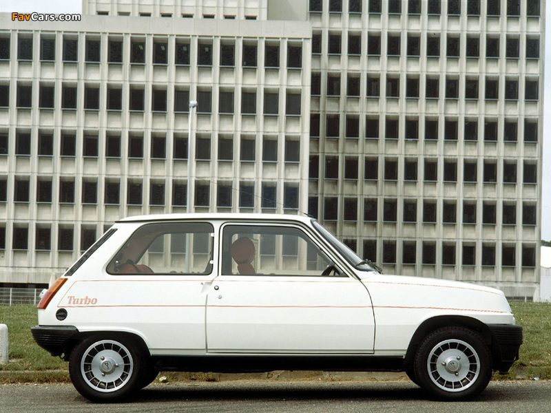 Renault 5 Alpine Turbo (1982–1984) pictures (800 x 600)