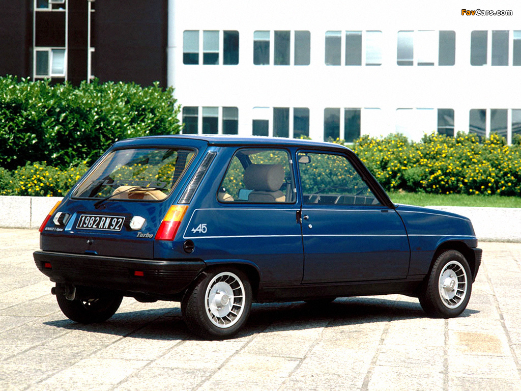 Images of Renault 5 Alpine Turbo (1982–1984) (1024 x 768)