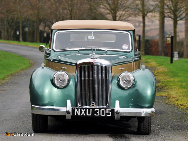 Alvis TA21 Drophead Coupe (1952) wallpapers (640 x 480)