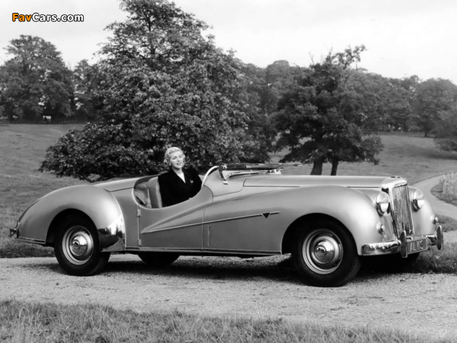 Alvis TB21 Sports Roadster (1951) pictures (640 x 480)