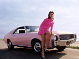 AMC AMX Playmate Pink 1969 pictures