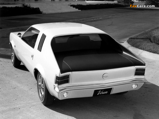 AMC AMX II Project IV Vixen Concept Car 1966 wallpapers (640 x 480)