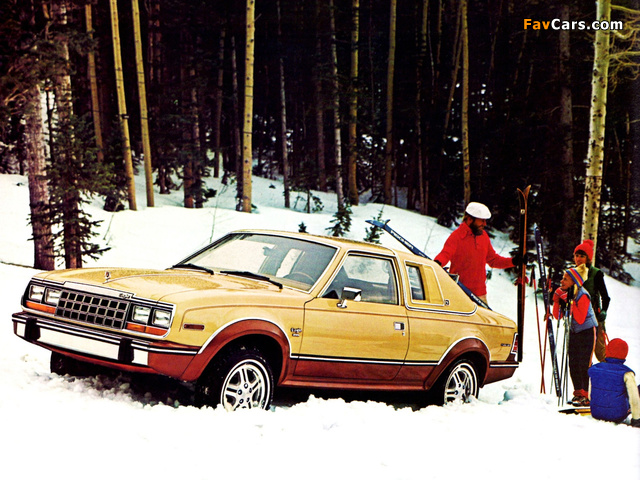 AMC Eagle Limited 2-door Sedan 1981–82 photos (640 x 480)