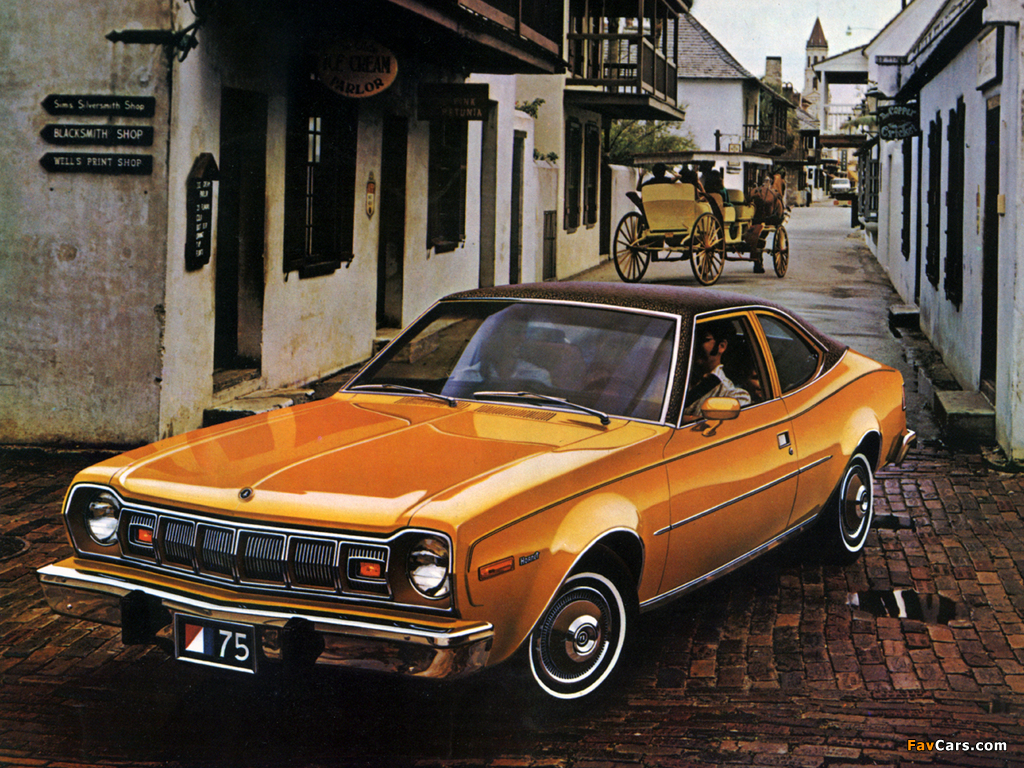 AMC Hornet Hatchback 1975–77 wallpapers (1024 x 768)