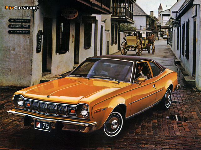 AMC Hornet Hatchback 1975–77 wallpapers (640 x 480)