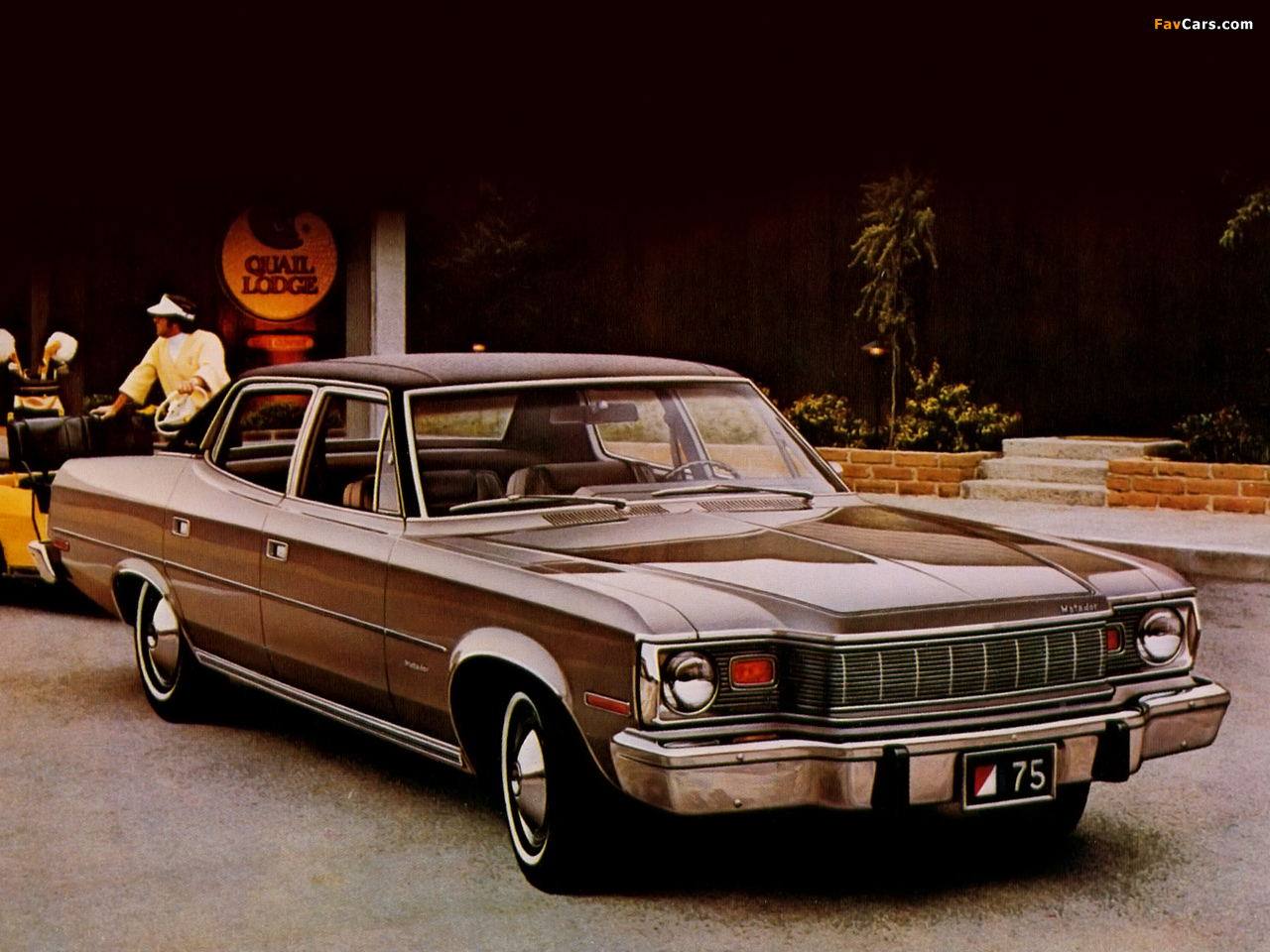 Photos of AMC Matador Brougham Sedan 1975 (1280 x 960)