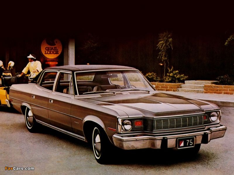 Photos of AMC Matador Brougham Sedan 1975 (800 x 600)