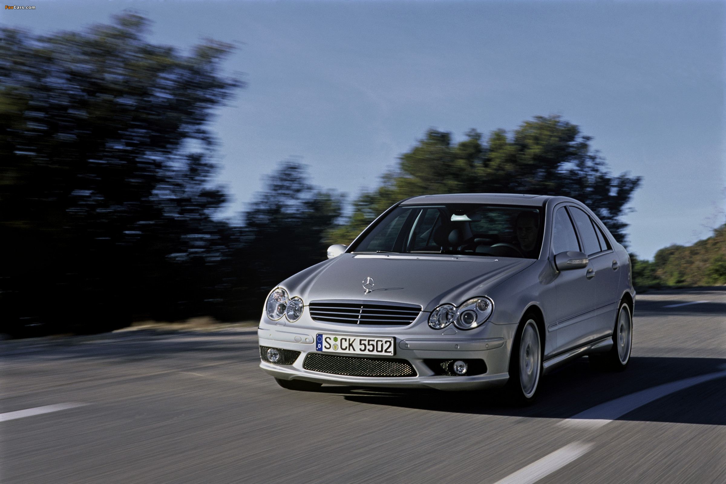 Pictures of Mercedes-Benz C 55 AMG (W203) 2004–07 (2400 x 1600)