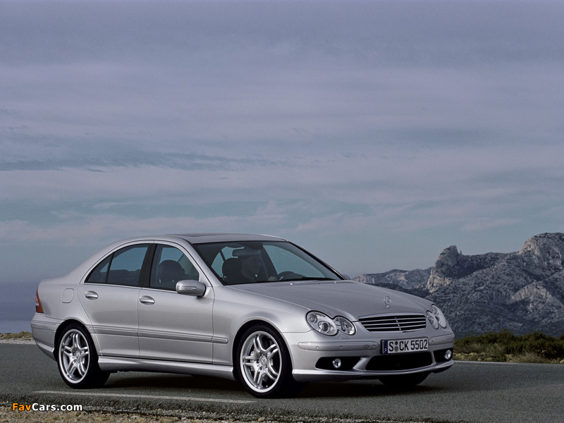 Pictures of Mercedes-Benz C 55 AMG (W203) 2004–07 (800 x 600)
