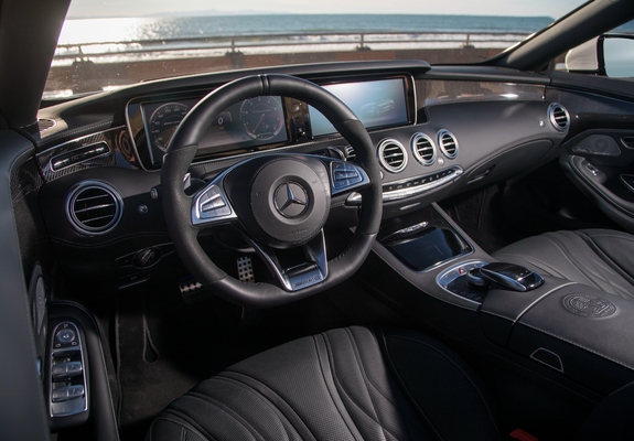 Mercedes-AMG S 65 Cabriolet North America (A217) 2016 images