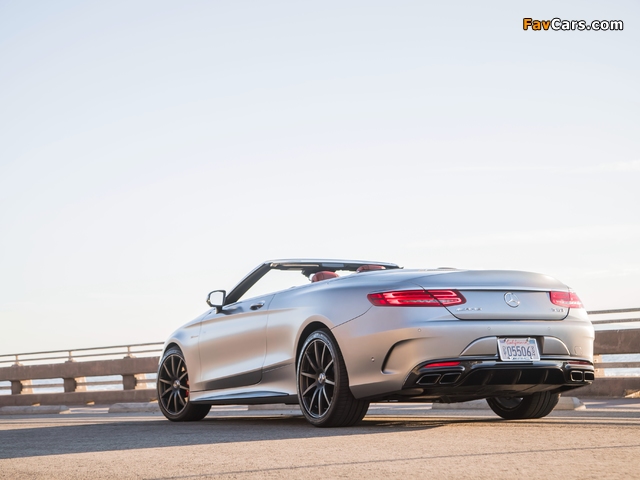 Mercedes-AMG S 63 Cabriolet North America (A217) 2016 images (640 x 480)