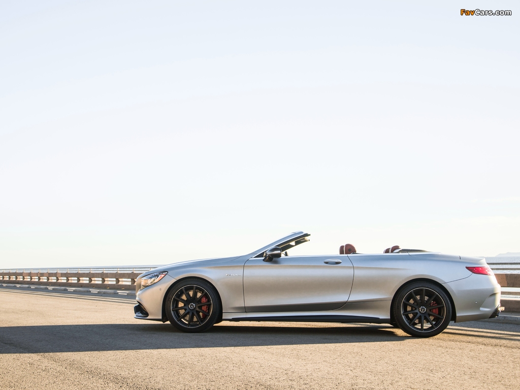 Mercedes-AMG S 63 Cabriolet North America (A217) 2016 pictures (1024 x 768)