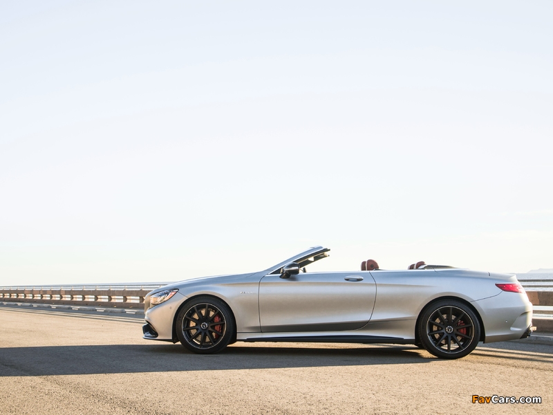 Mercedes-AMG S 63 Cabriolet North America (A217) 2016 pictures (800 x 600)