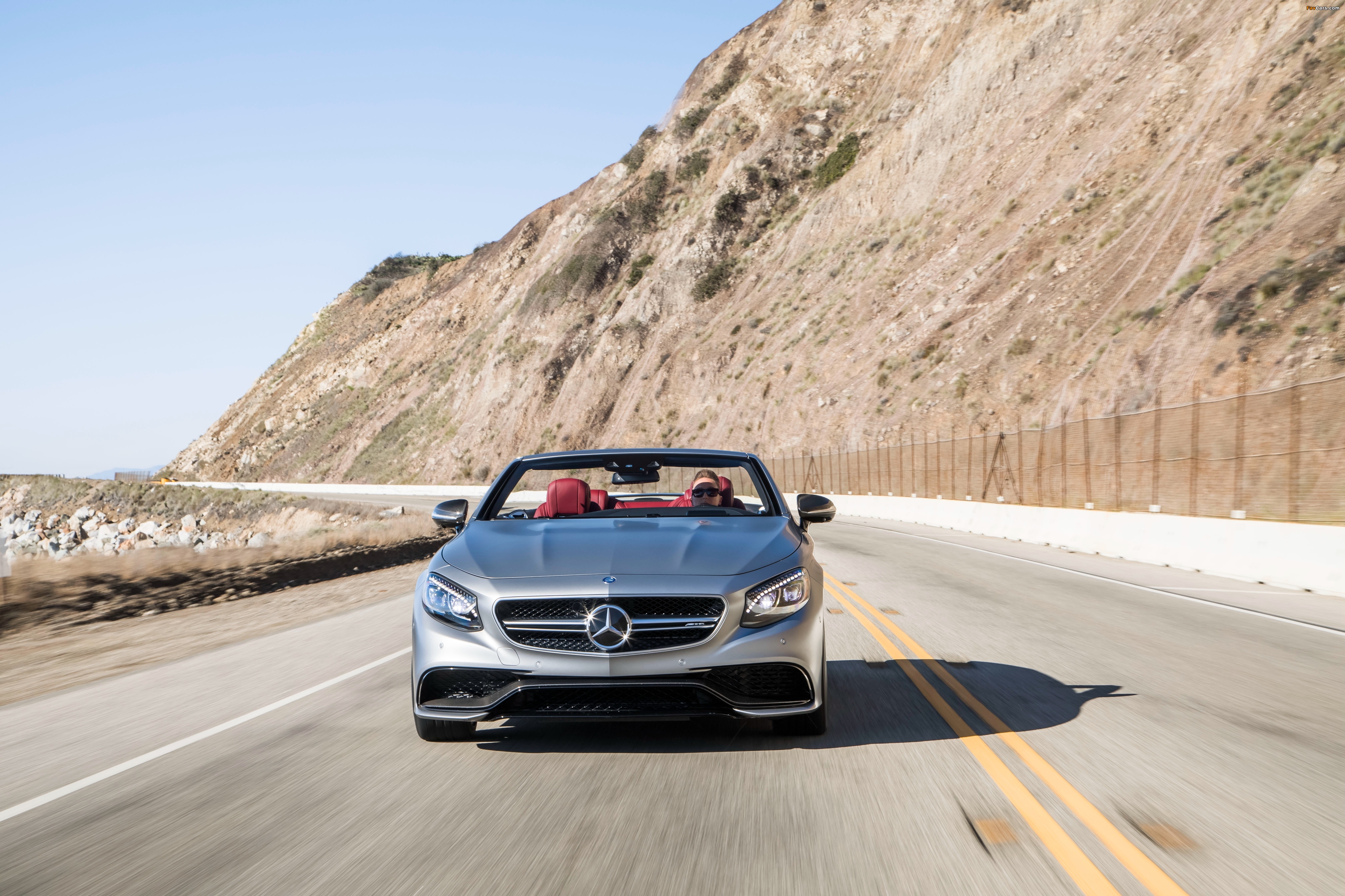 Mercedes-AMG S 63 Cabriolet North America (A217) 2016 pictures (4096 x 2731)