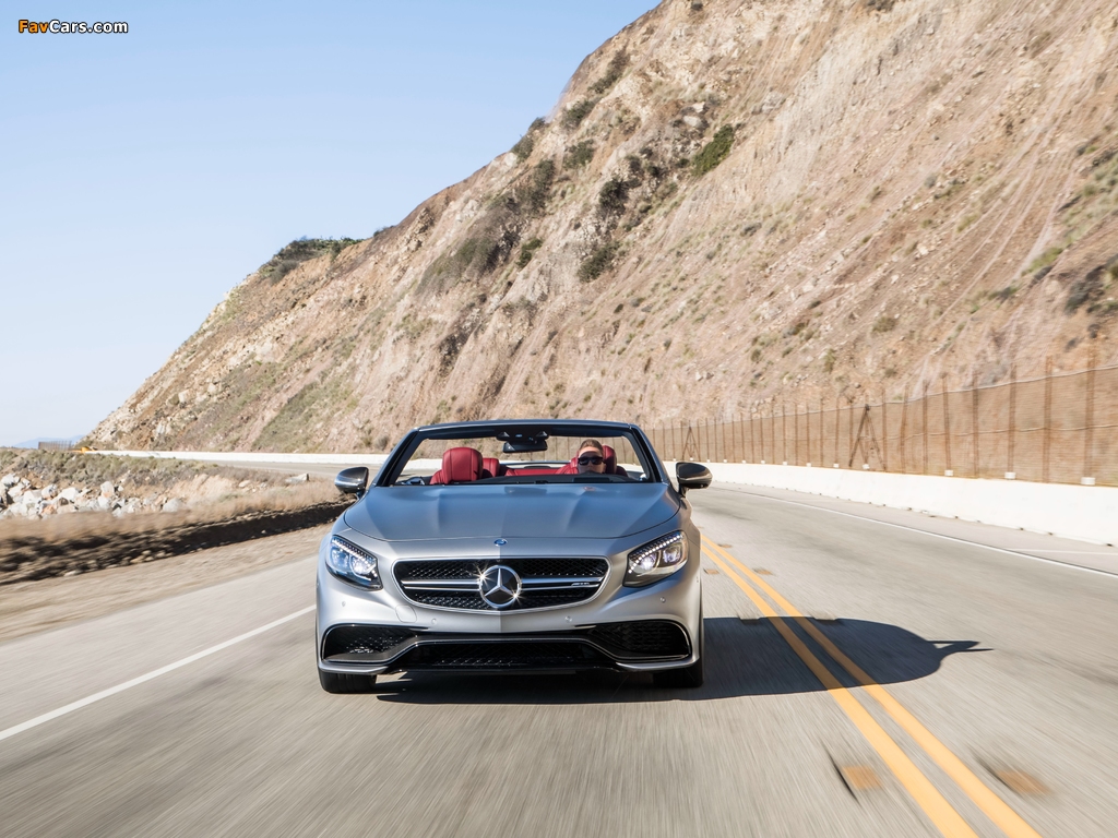 Mercedes-AMG S 63 Cabriolet North America (A217) 2016 pictures (1024 x 768)