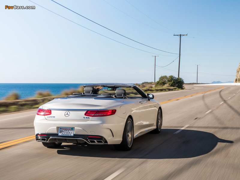Mercedes-AMG S 65 Cabriolet North America (A217) 2016 wallpapers (800 x 600)