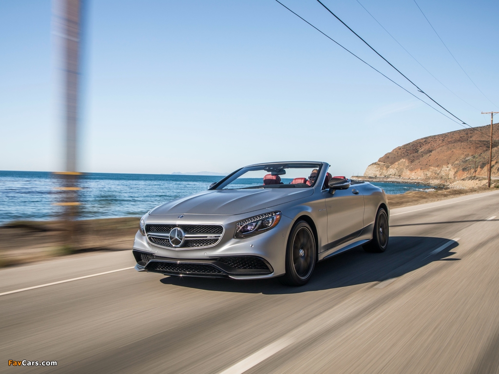 Mercedes-AMG S 63 Cabriolet North America (A217) 2016 wallpapers (1024 x 768)