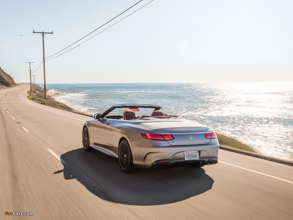 Images of Mercedes-AMG S 63 Cabriolet North America (A217) 2016 (1024 x 768)