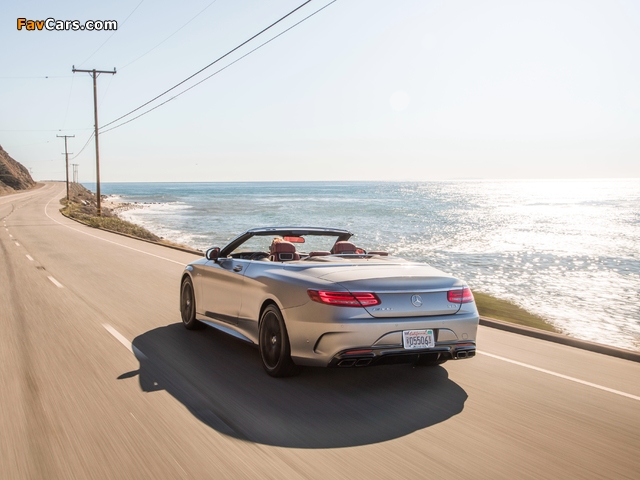 Images of Mercedes-AMG S 63 Cabriolet North America (A217) 2016 (640 x 480)