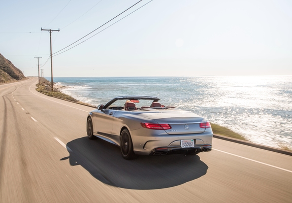 Images of Mercedes-AMG S 63 Cabriolet North America (A217) 2016