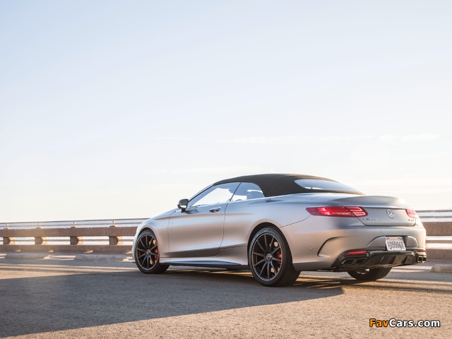 Photos of Mercedes-AMG S 63 Cabriolet North America (A217) 2016 (640 x 480)