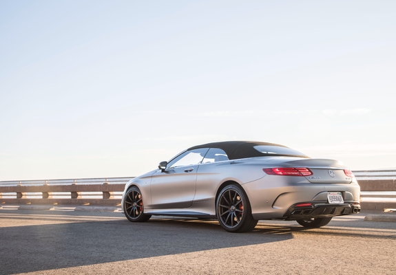 Photos of Mercedes-AMG S 63 Cabriolet North America (A217) 2016