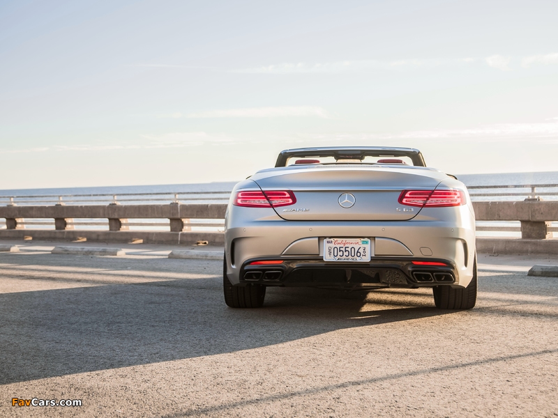 Photos of Mercedes-AMG S 63 Cabriolet North America (A217) 2016 (800 x 600)