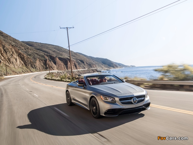 Pictures of Mercedes-AMG S 63 Cabriolet North America (A217) 2016 (640 x 480)