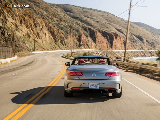 Mercedes-AMG S 63 Cabriolet North America (A217) 2016 wallpapers (640 x 480)