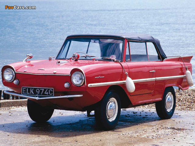 Amphicar 770 Convertible (1961–1968) photos (640 x 480)